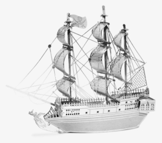 Picture Of Black Pearl - Pirate Pirates Ship Diy, HD Png Download, Transparent PNG