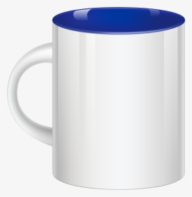 White Blue Cup Png Clipart - Mug, Transparent Png, Transparent PNG