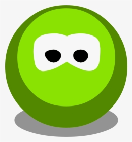 Green Color Club Penguin, HD Png Download, Transparent PNG