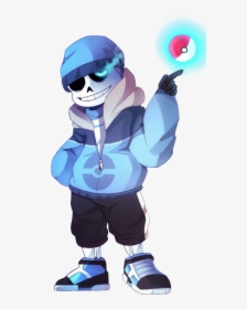 I Drew Le Trainertale/poketale Snas - Transparent Anime Sans, HD Png Download, Transparent PNG