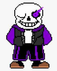 Ink Sans Head - Ink Sans Pixel Art Grid Transparent PNG - 670x470 - Free  Download on NicePNG