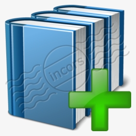 Blue Add Free Images - Add Books Icon Png, Transparent Png, Transparent PNG