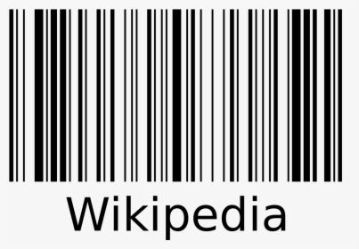 File Wikipedia Barcode Svg Wikimedia Commons - Bar Code Vector File, HD Png Download, Transparent PNG
