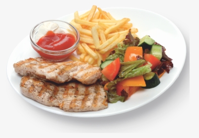 Fish And Chips , Png Download - Steak And Chips Png, Transparent Png, Transparent PNG