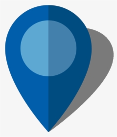 Transparent Location Sign Png - Location Icon Vector Blue, Png Download, Transparent PNG