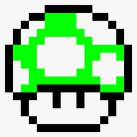 Mario Mushroom Png - Pixel Super Mario Mushroom, Transparent Png, Transparent PNG