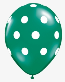 Polka Dot Png - Black Polka Dots Latex Balloons, Transparent Png, Transparent PNG