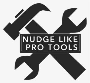 Nudge - Hammer And Wrench Logo, HD Png Download, Transparent PNG