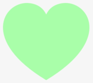 Green Heart Svg Clip Arts - Heart, HD Png Download, Transparent PNG