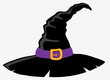 Witch Hat Witchcraft Clip Art - Transparent Background Witch Hat Png, Png Download, Transparent PNG