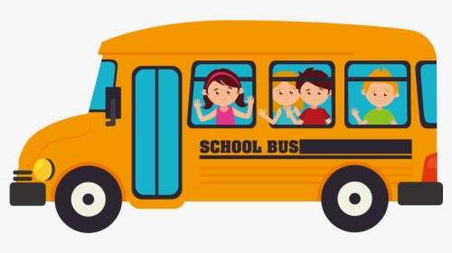 School Bus Transport - Cartoon School Bus Png, Transparent Png, Transparent PNG