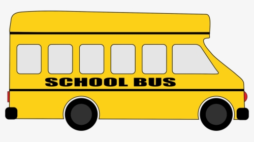 Yellow School Bus Clipart, HD Png Download, Transparent PNG