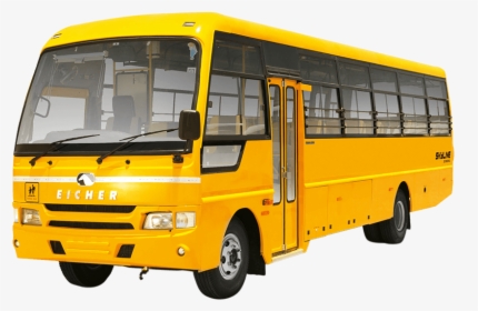 90l Skyline Non-ac School Bus - Eicher Skyline School Bus, HD Png Download, Transparent PNG