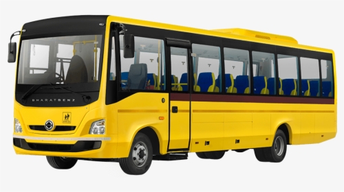 Bharatbenz School Bus, HD Png Download, Transparent PNG