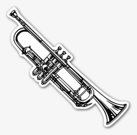 Cornet Trumpet Sticker - Trumpet Sticker Png, Transparent Png, Transparent PNG
