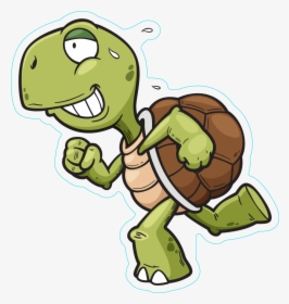 Turtle Running Clipart, HD Png Download, Transparent PNG