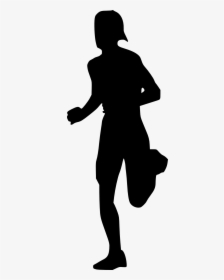 Running Man Silhouette Running Png, Transparent Png, Transparent PNG