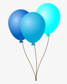 Happy Birthday Text Png, Birthday Text Png, Pngs, Png, - Blue Balloon Baby Clipart, Transparent Png, Transparent PNG