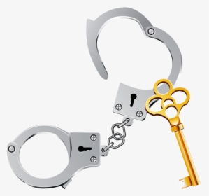 Open Military Handcuffs Png - Key And Handcuffs Png, Transparent Png, Transparent PNG
