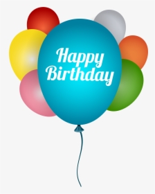 Balloons Png Clip Art - Balloon Happy Birthday Png, Transparent Png, Transparent PNG
