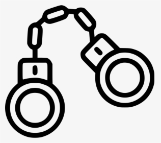 Handcuff Clipart Svg - Handcuff Png, Transparent Png, Transparent PNG