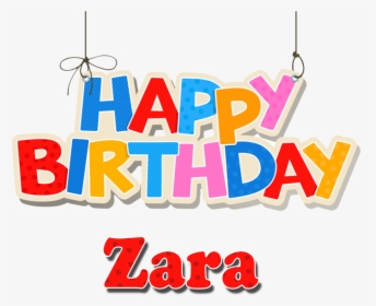 Zara Happy Birthday Balloons Name Png - Sana Name Happy Birthday Sana, Transparent Png, Transparent PNG