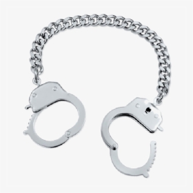 Nancy Grace Handcuff Bracelet - Silver, HD Png Download, Transparent PNG