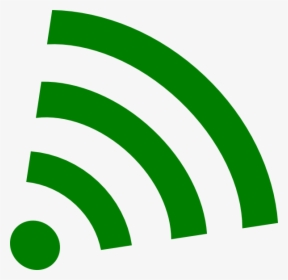 Green Wifi Svg Clip Arts - Green Wifi Symbol Png, Transparent Png, Transparent PNG