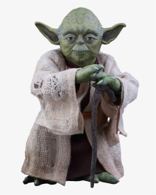 Yoda Star Wars Transparent Image - Yoda Figure, HD Png Download, Transparent PNG