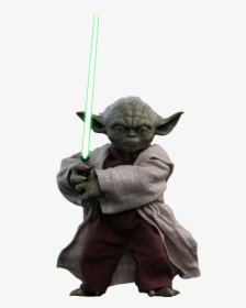 Hot Toys Yoda Figure, HD Png Download, Transparent PNG