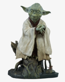 Transparent Yoda Head Clipart - Sideshow Yoda Legendary Scale, HD Png Download, Transparent PNG