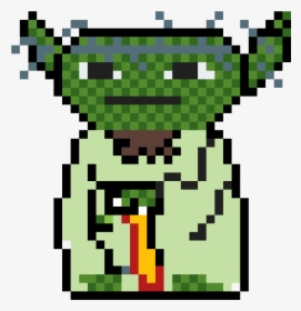 Star Wars Pixel Art Yoda, HD Png Download, Transparent PNG