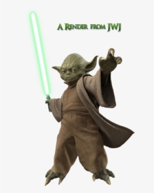 Yoda Clip Art Black And White Library - Star Wars Characters Png, Transparent Png, Transparent PNG