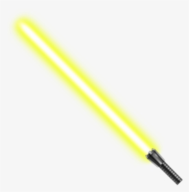 Yoda Lightsaber Yellow Star Wars - Lightsaber Star Wars Transparent, HD Png Download, Transparent PNG