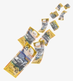 Money Png Falling - Flying Money Australian Dollars Png, Transparent Png, Transparent PNG