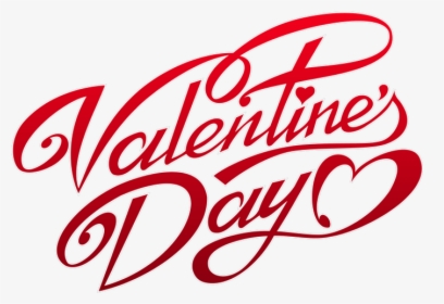 Valentines Day Text - Happy Valentine Day Png, Transparent Png, Transparent PNG
