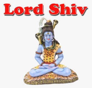 Lord Shiv Png Transparent Image - Statue, Png Download, Transparent PNG