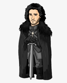 Game Of Thrones Jon Snow Clipart, HD Png Download, Transparent PNG