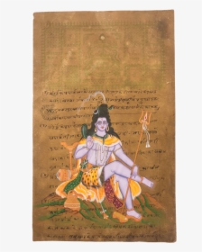 Shiva Drawing Modern - Painting, HD Png Download, Transparent PNG