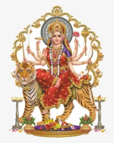 Durga Maa , Png Download - Jai Mata Di, Transparent Png, Transparent PNG
