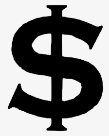 Dollar Sign Clip Art Download - Black Dollar Sign Clipart, HD Png Download, Transparent PNG