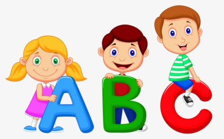 Alphabet Song Cartoon Clip Art - Children Abc, HD Png Download, Transparent PNG