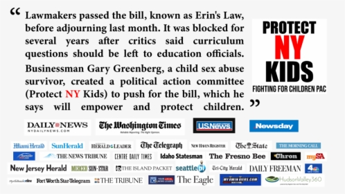 Protect Ny Kids Ap News Quote Outlets - Washington Times, HD Png Download, Transparent PNG