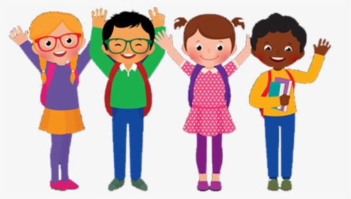 Animated Child Png - Students Clipart Transparent Background, Png Download, Transparent PNG