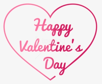 Transparent Valentine Heart Png - Happy Valentine Day Png, Png Download, Transparent PNG
