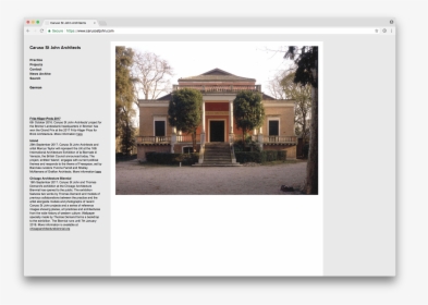 British Pavilion Venice Biennale, HD Png Download, Transparent PNG