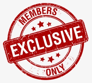Members Only Png - Transparent Members Only Png, Png Download, Transparent PNG