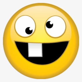 Clip Art Goofy Smiley Face - Goofy Faces Emoji, HD Png Download, Transparent PNG