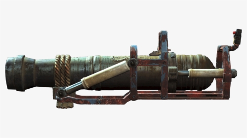 Fallout 4 Mortar Clip Arts - Fallout 4 Cannon, HD Png Download, Transparent PNG