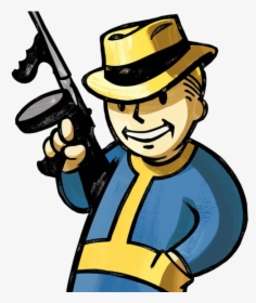 Fallout Png - New Vegas Vault Boy, Transparent Png, Transparent PNG